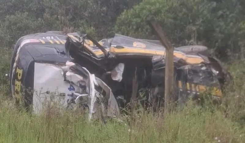 Policial morre e dois ficam feridos em acidente na BR-174