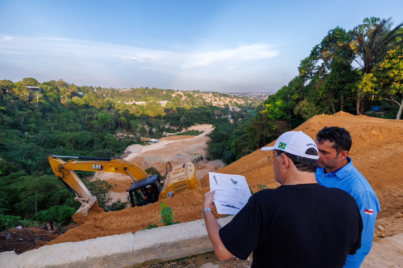 Braga fiscaliza andamento das obras de contenção da erosão no Pingo d’Água