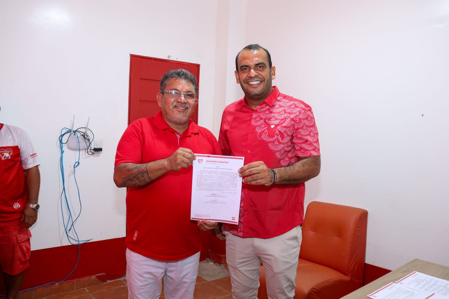 Marialvo Brandão oficializa a chapa 'Por Um Garantido Campeão'