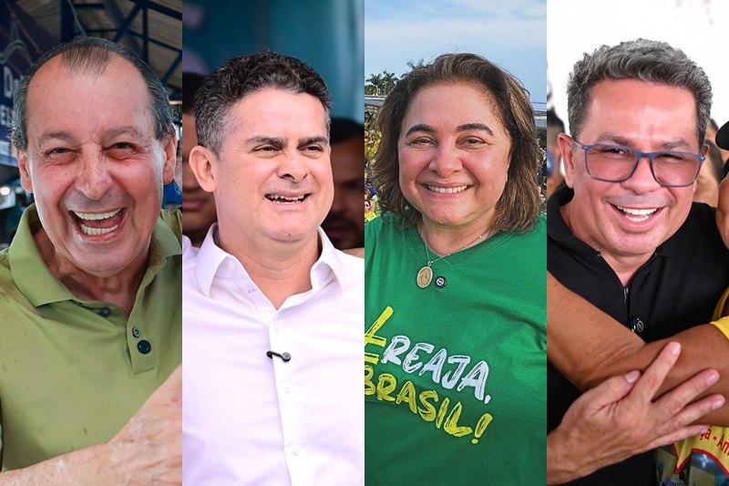 Omar lidera em todos os cenários para Governo do Amazonas, aposta pesquisa Direto ao Ponto