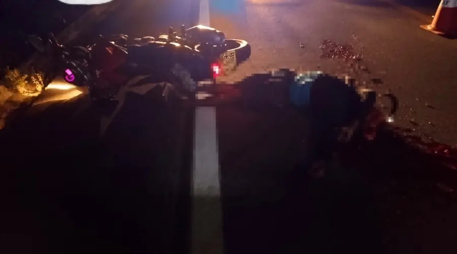 Idoso morre com cabeça esmagada em acidente na BR-174