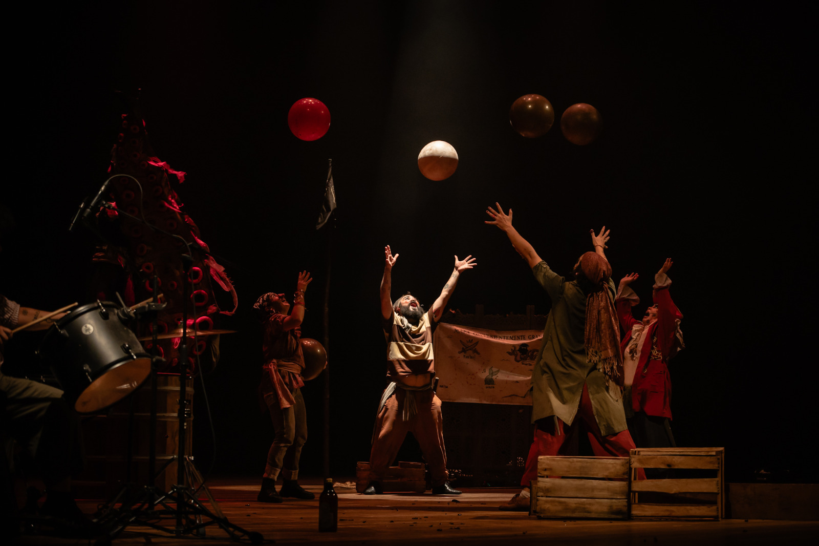 Parque dos Bilhares recebe espetáculo “Aaarrg! Piratas!” neste domingo (30/8)