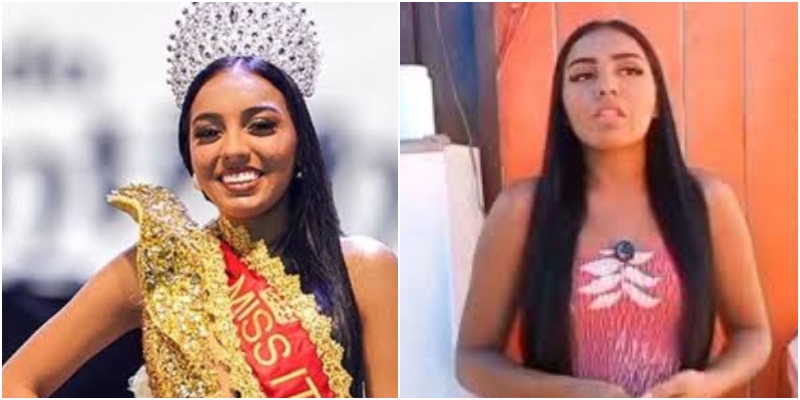 Miss Itapiranga diz que prefeitura recolheu vestido após postagem sobre falta de água