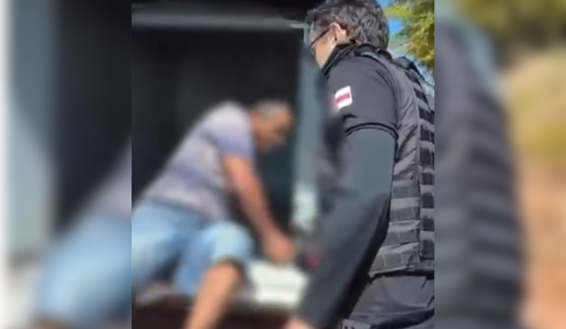 Vídeo: padrasto é preso por abusar de duas enteadas em Humaitá