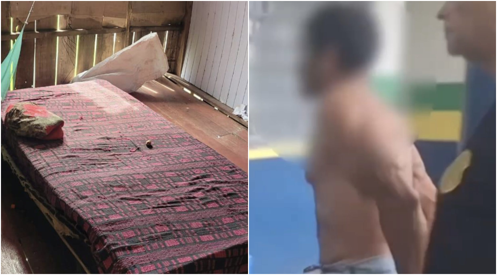 Vídeo: homem é preso por estuprar a própria mãe de 98 anos no interior do Amazonas
