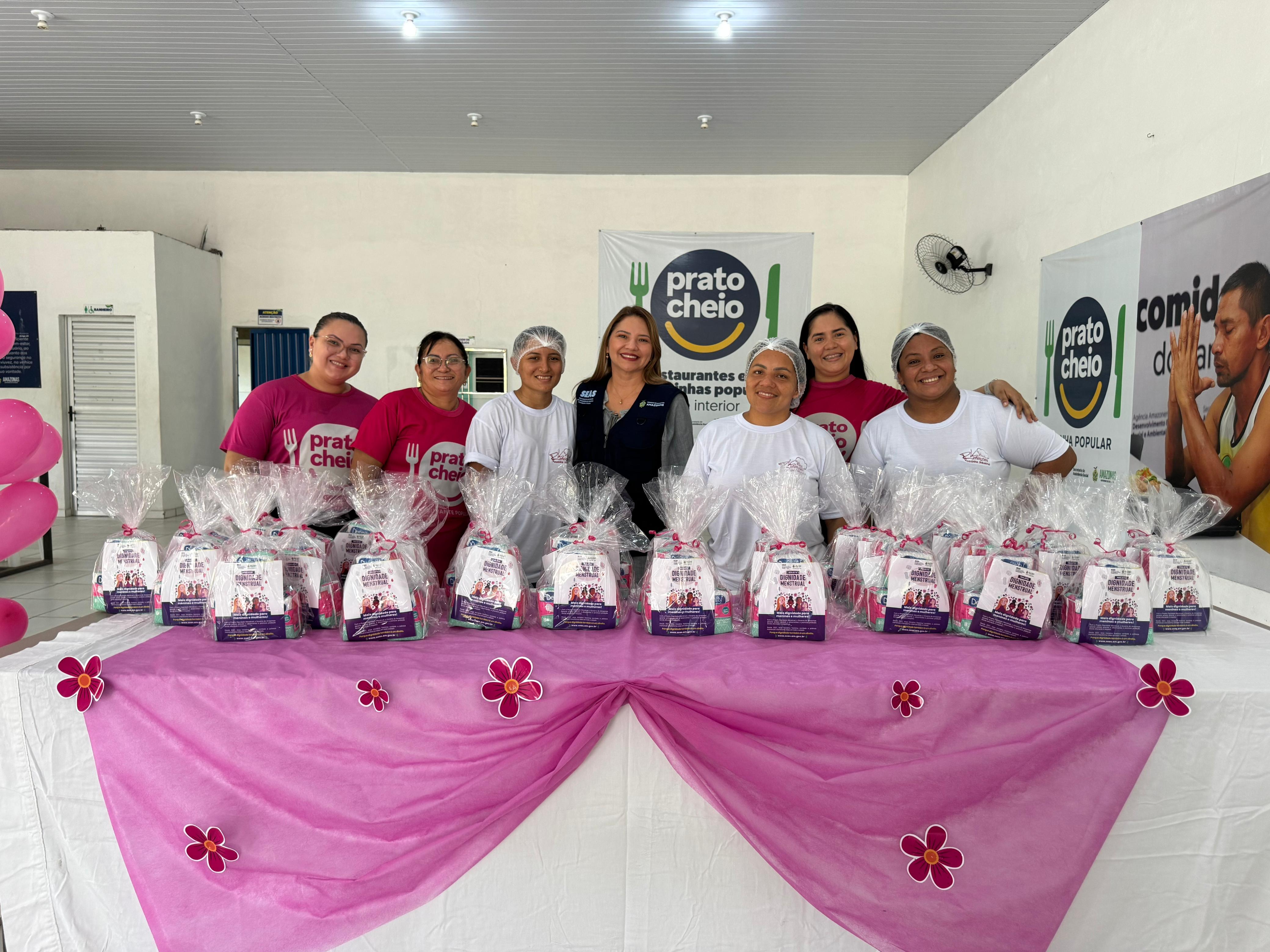 Dignidade menstrual: 3,6 mil absorventes são distribuídos em Rio Preto da Eva