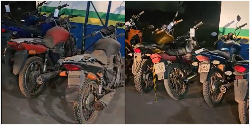 Vinte motos com sinais de adulteração são apreendidas no interior do AM