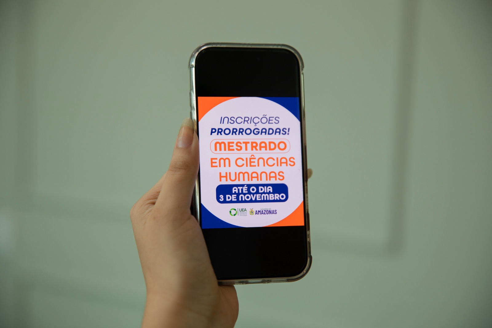 UEA prorroga inscrições do Mestrado em Ciências Humanas até 3 de novembro