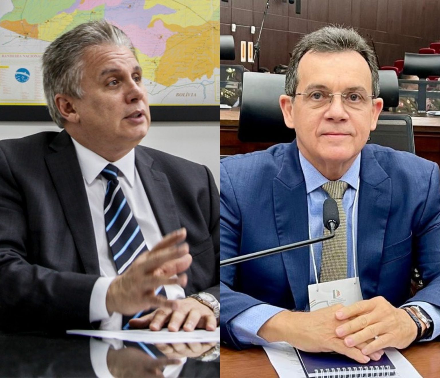 Airton Gentil e Cláudio Roessing disputam presidência do TJAM para o biênio 2027-2028