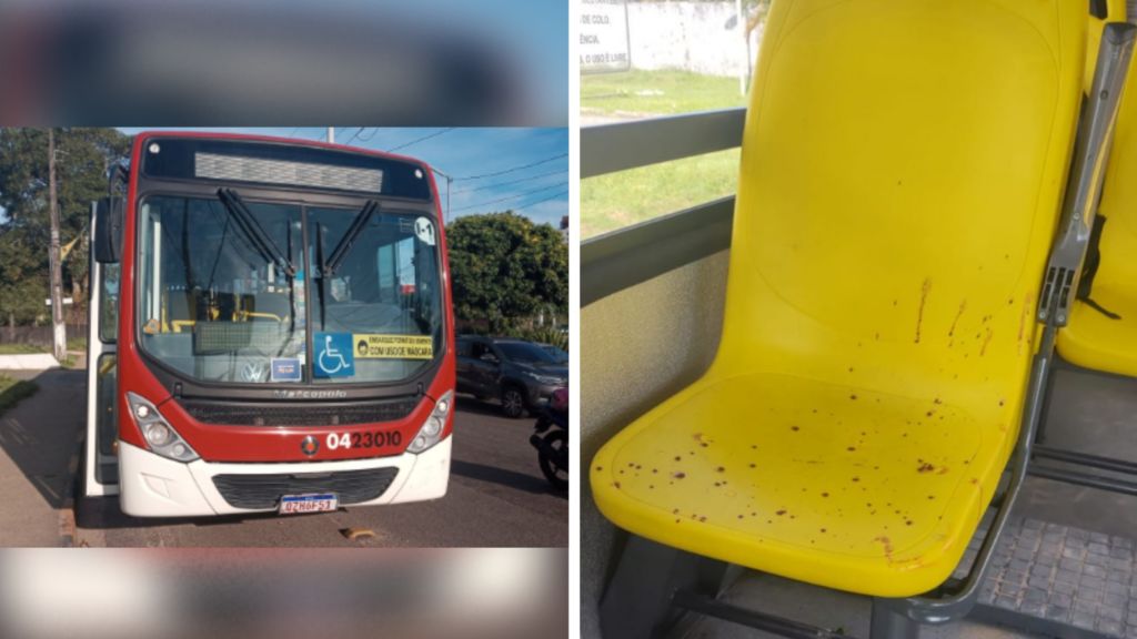 PM é baleado durante assalto a ônibus da linha 305 em Manaus