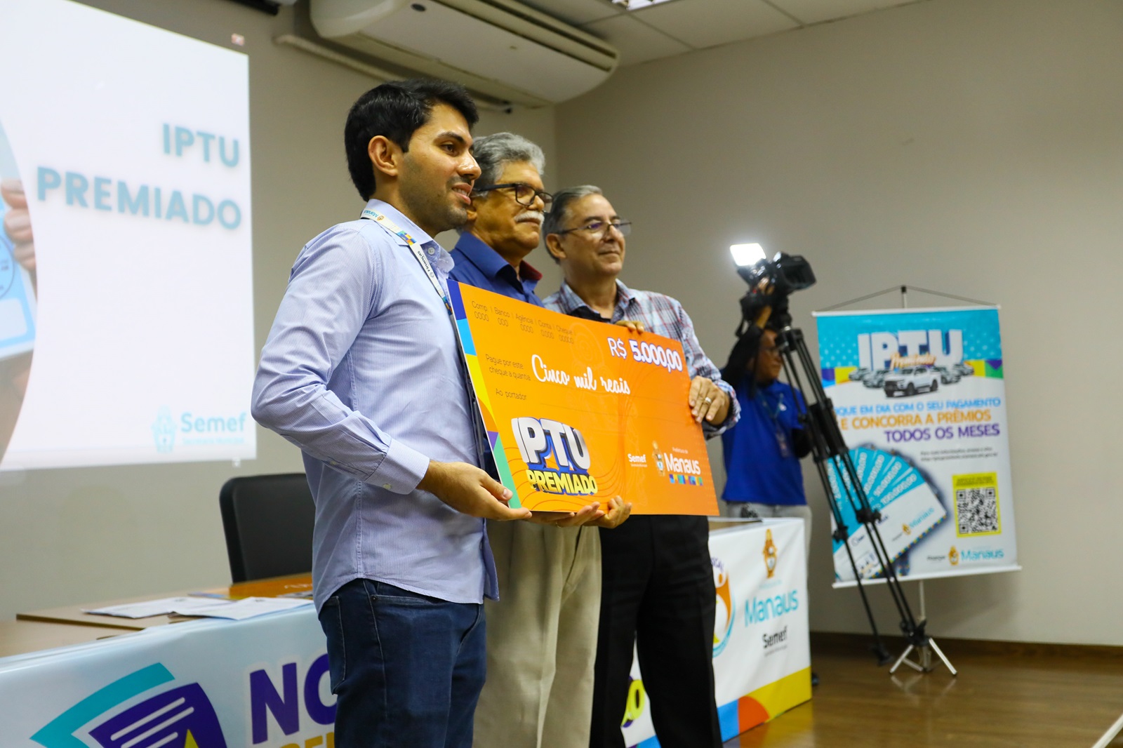 Prefeitura de Manaus sorteará R$ 780 mil entre os contribuintes que pagarem cota única do IPTU 2024