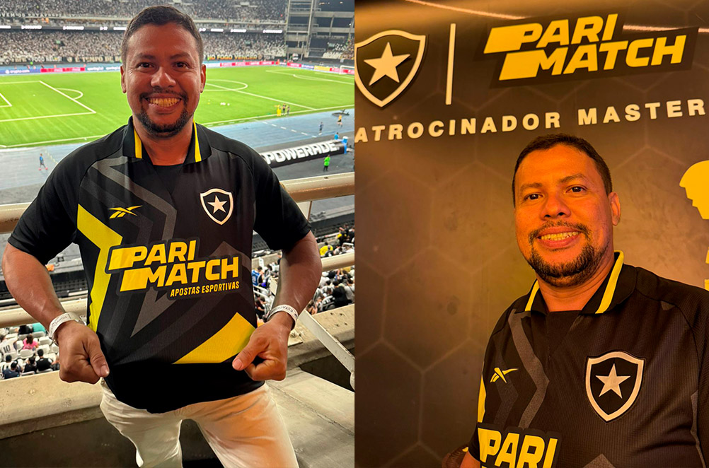 Torcedor que saiu de Manaus de moto vive dia de sonho com o Botafogo no Nilton Santos