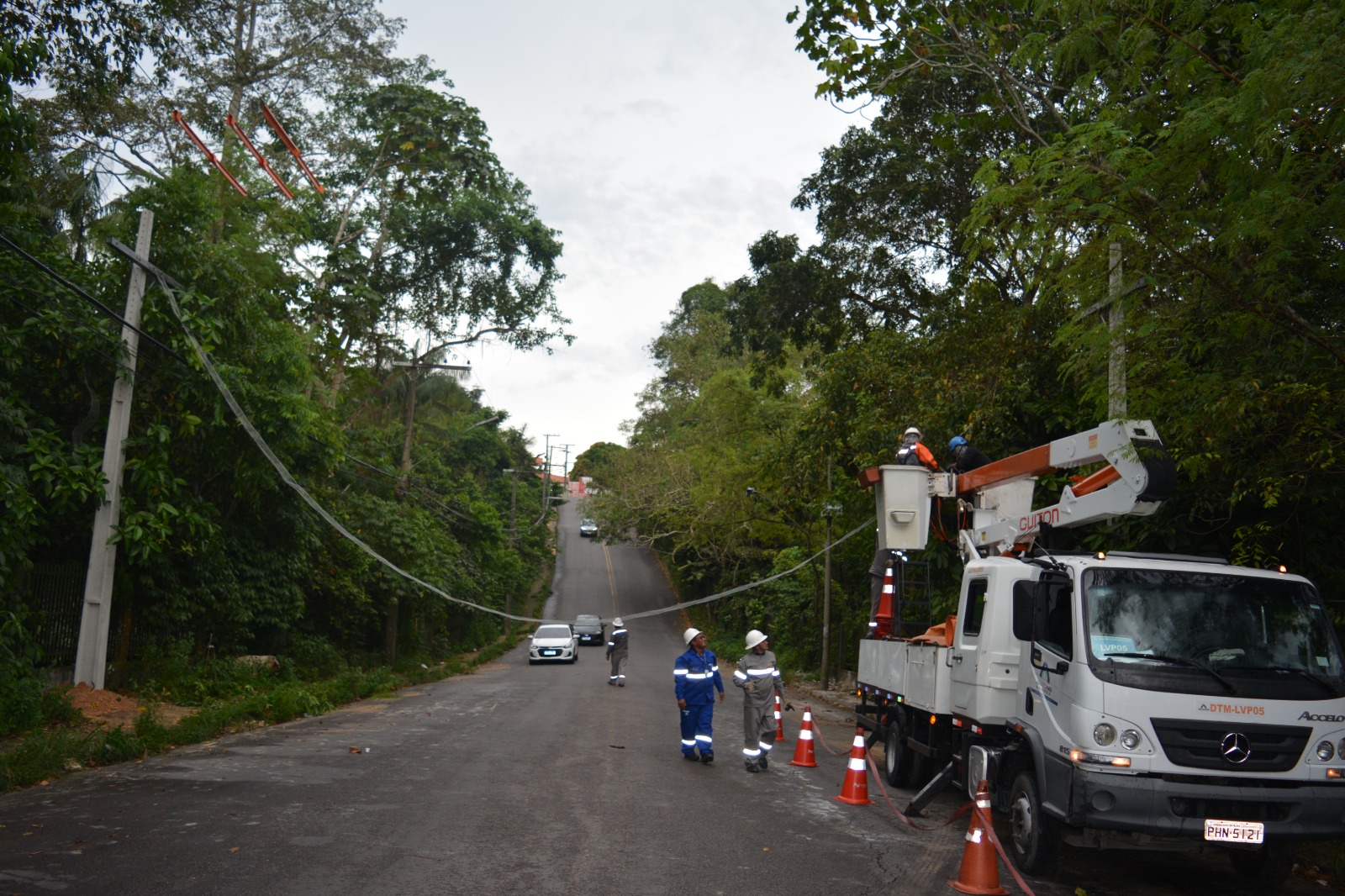 Amazonas Energia entrega mais duas passarelas para sauins-de-coleira