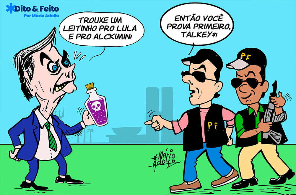 Dito & Feito - Bolsonaro é encurralado pela PF; e agora?