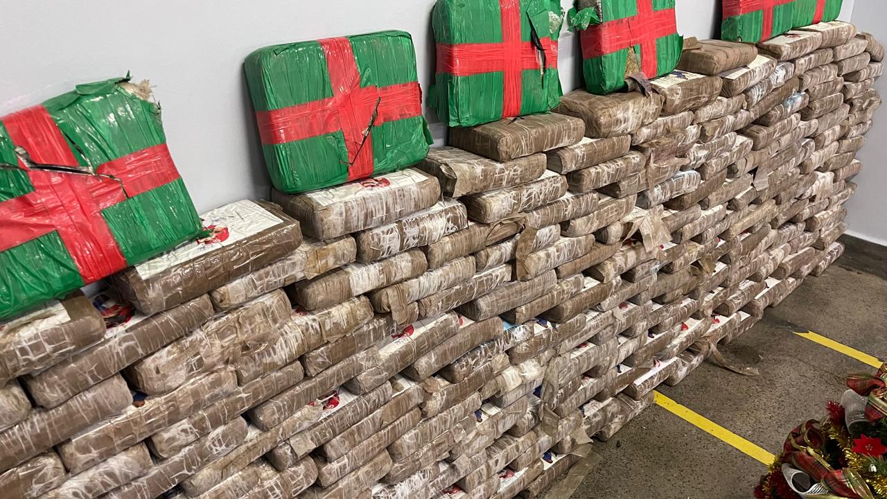 Trio é preso com mais de meia tonelada de maconha em Manaus