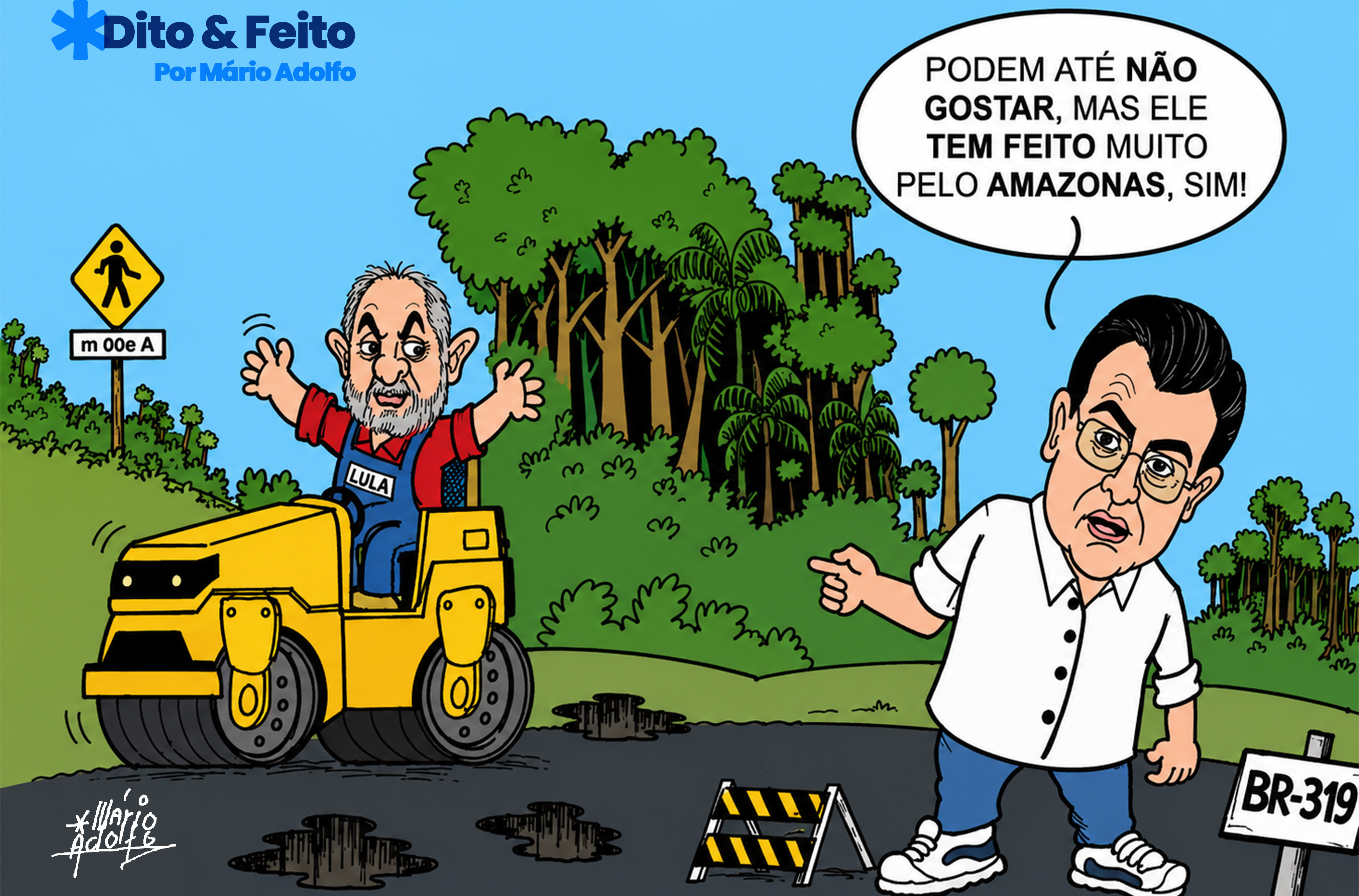 Dito & Feito - 'Lula está ganhando a eleição no amazonas', diz Lula