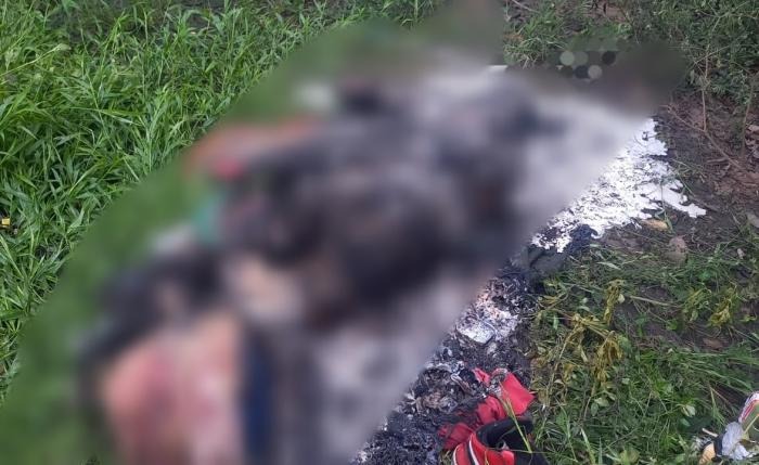 Corpo carbonizado é encontrado por moradores no interior do AM
