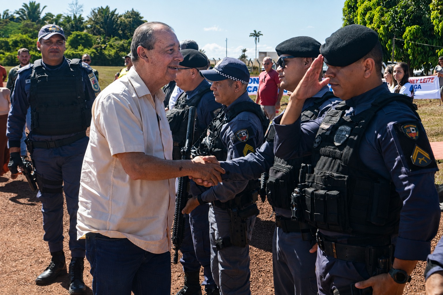 Omar anuncia que vai convocar aprovados e novo concurso para mais de 5 mil profissionais da segurança