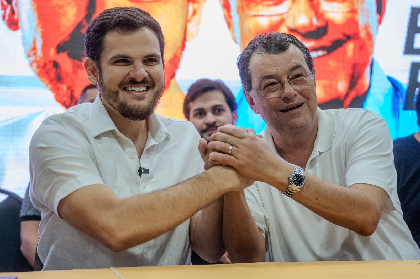 Renato Junior declara apoio à reeleição de Eduardo Braga ao Senado