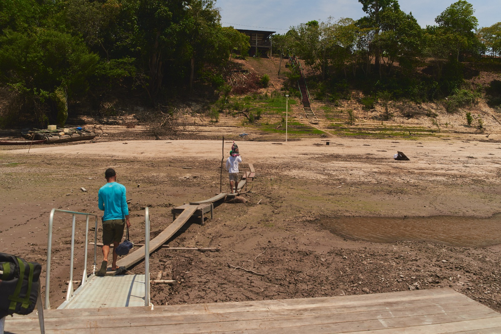 Comunidades amazônicas relatam redução de rios e perdas na produção diante do risco de novo El Niño