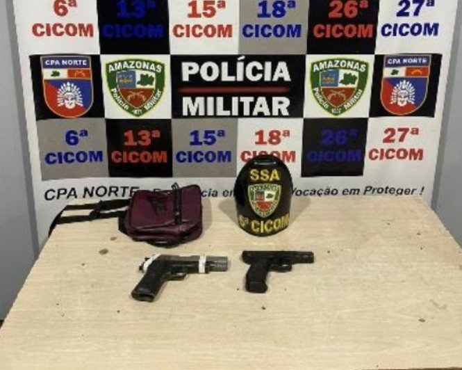 Assaltante é preso após ser baleado por vigilante no bairro Cidade Nova