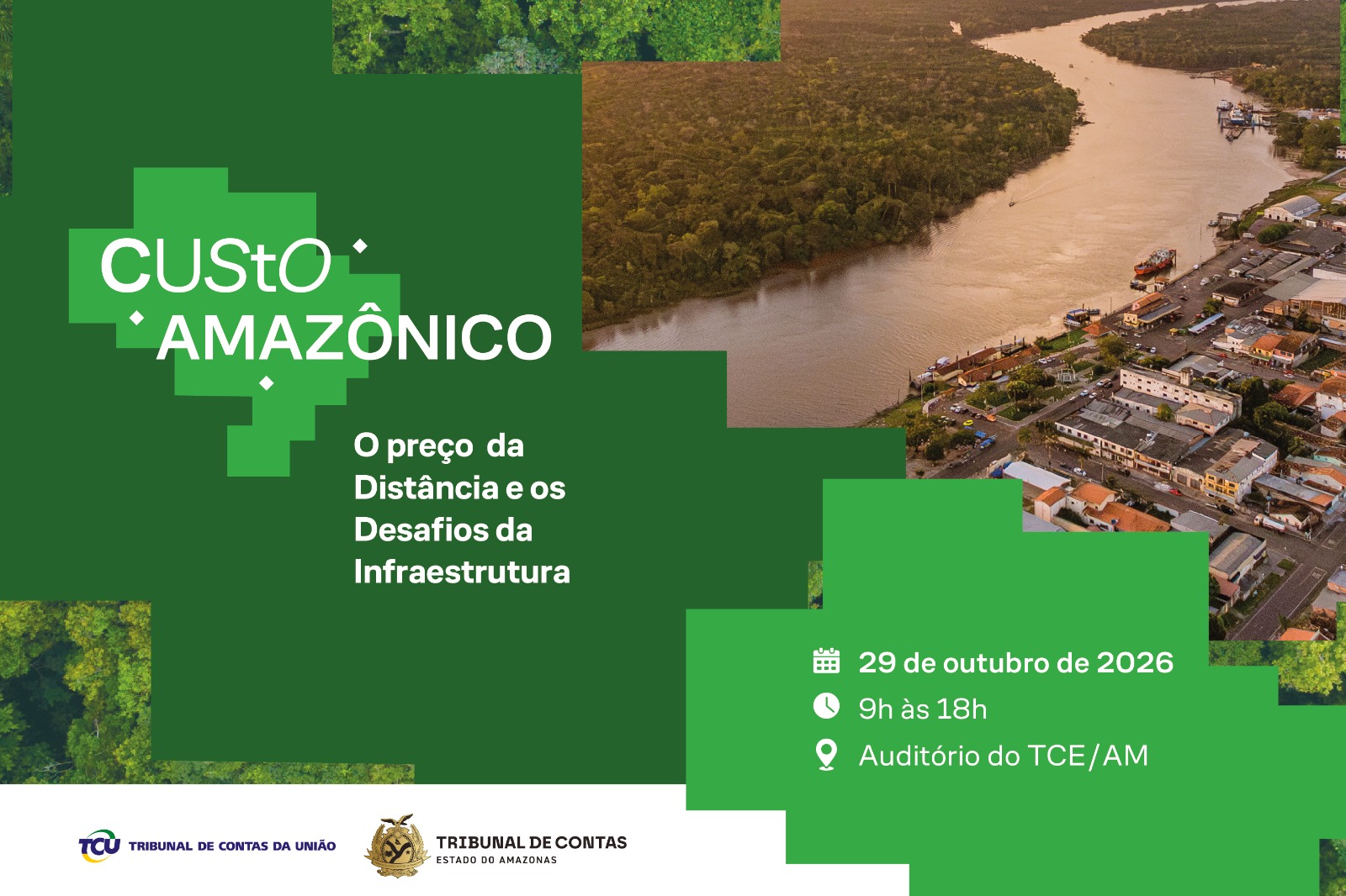 TCE-AM e TCU discutem custos de obras públicas na Amazônia