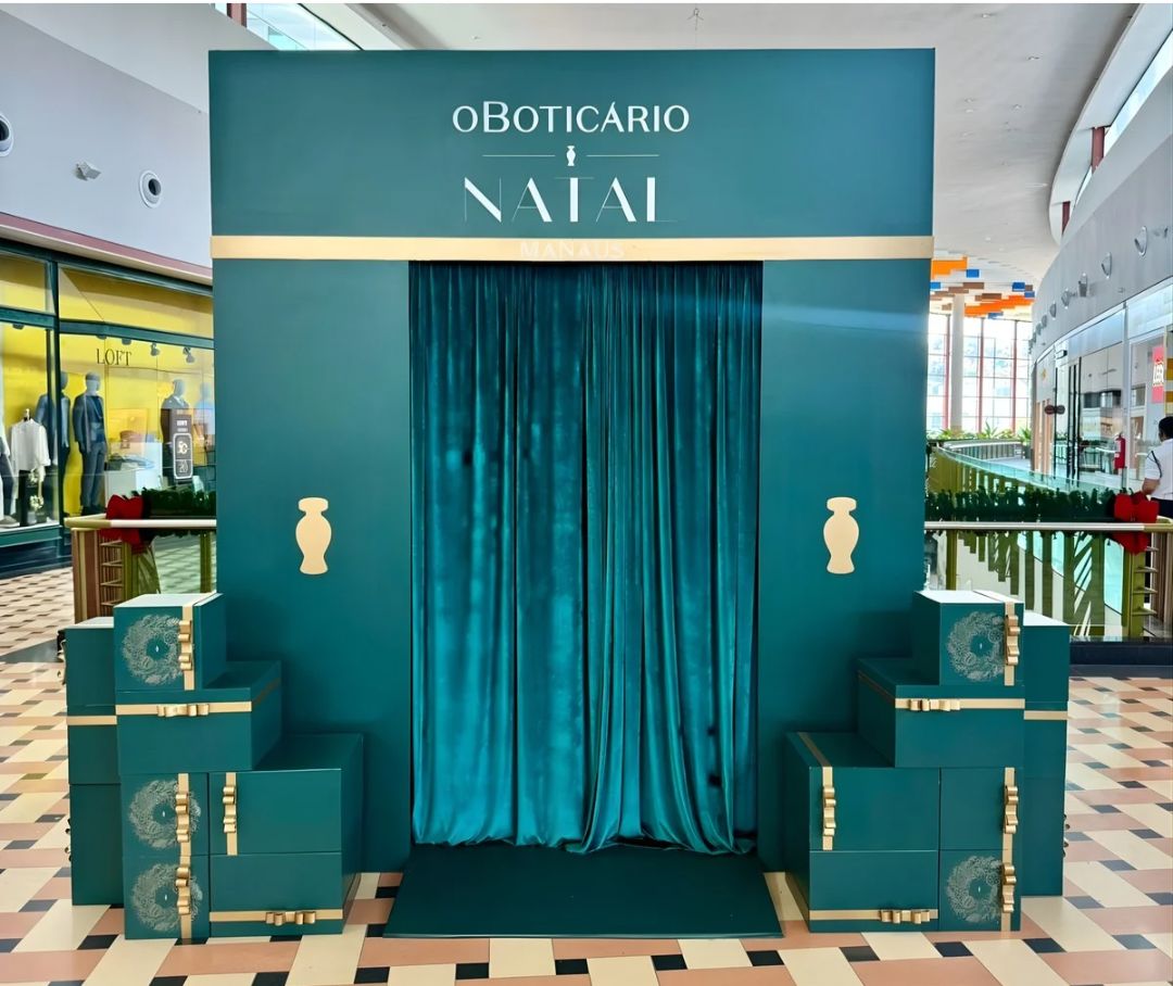 O Boticário leva experiência natalina para Manaus