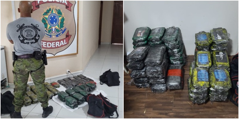 Mulher é presa com mais de 70 quilos de cocaína escondidos em colchão no AM