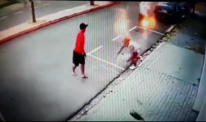 Vídeo: Veja o momento em que homem é executado com oito tiros