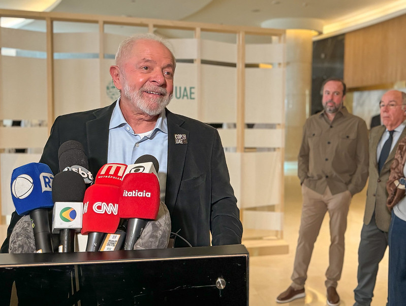 COP28: Lula garante que Brasil pode preservar sua floresta e aumentar sua produção