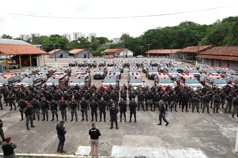 Operação Águia reforça policiamento nas ruas de Manaus