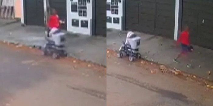 Vídeo: Homem abandona bebê dentro de carrinho em rua