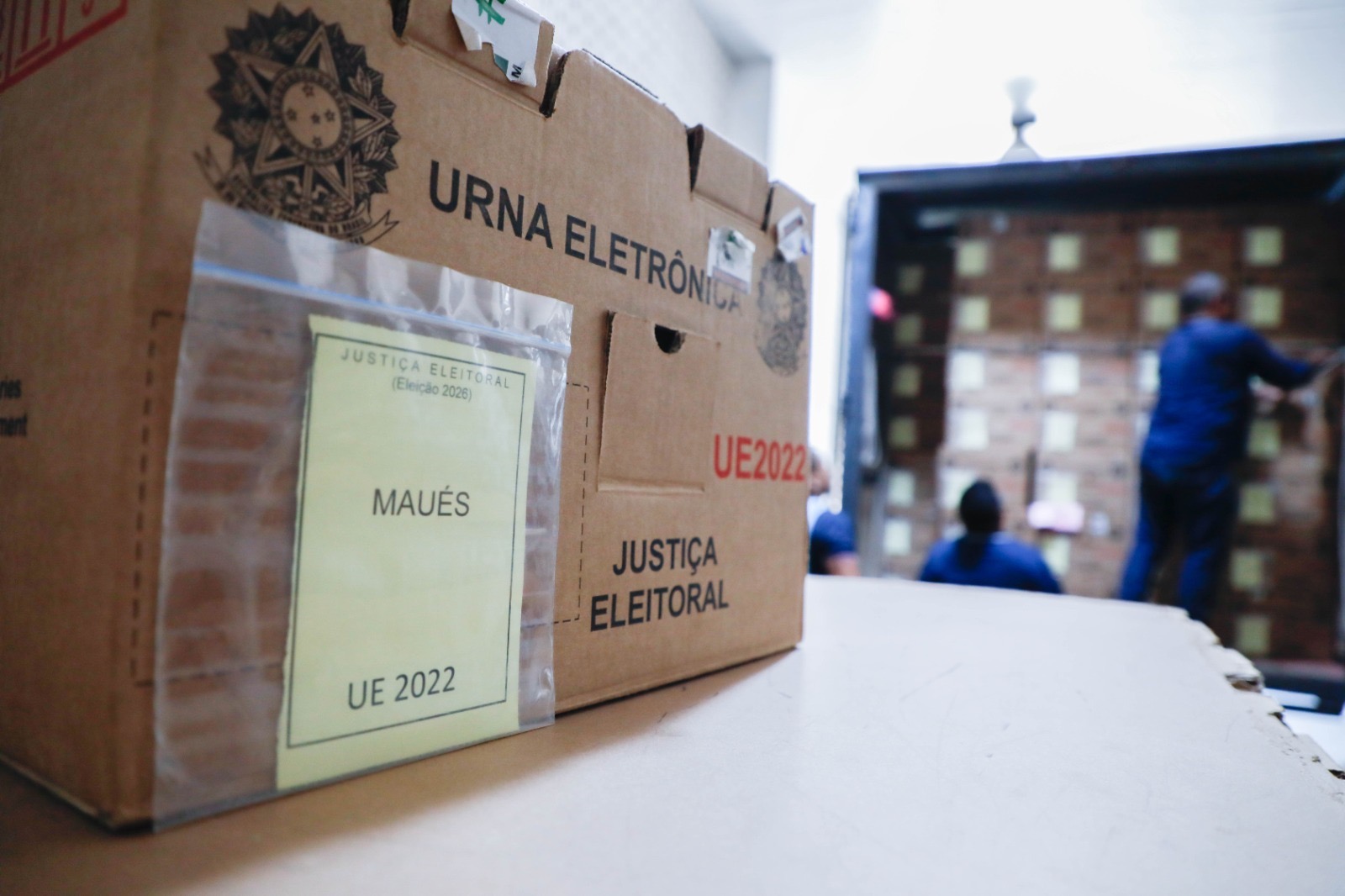 TRE-AM inicia envio de 583 urnas para 11 municípios do interior do Amazonas