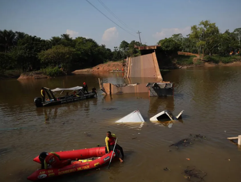 Dnit publica aviso de licitação para reconstrução de pontes que desabaram na BR-319