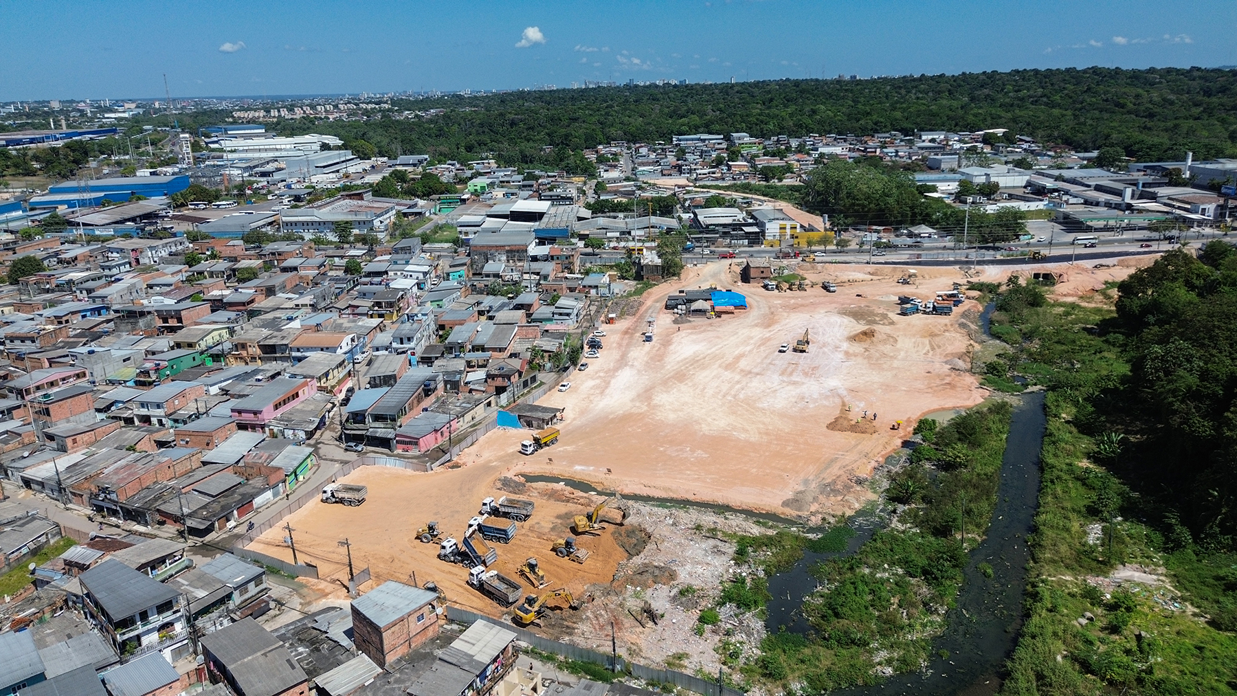 Obras do Prosamin+ avançam na Comunidade da Sharp