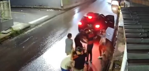Vídeo: arrastão é registrado por câmeras na zona Norte de Manaus