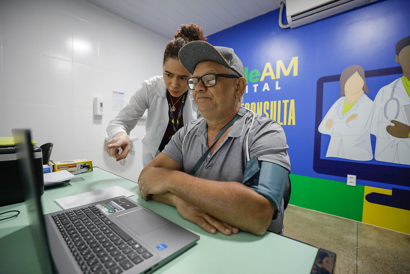 Telessaúde completa um ano com mais de 170 mil atendimentos no AM