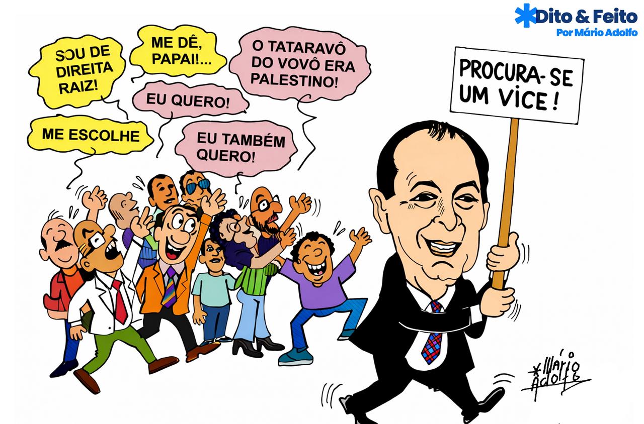 Dito & Feito: QUEM VAI FICAR COM A VICE? - Nem bem começou a campanha e Omar Aziz já teve três candidatos a vice