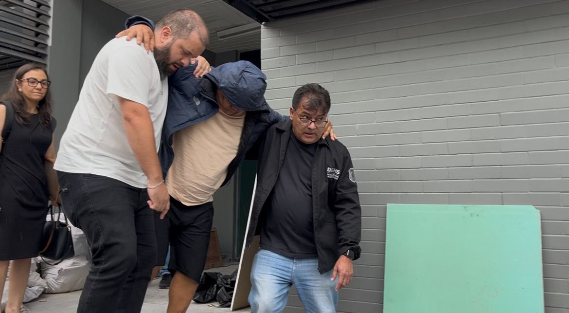 Vídeo: Homem que matou casal por ciúmes é preso em Manaus