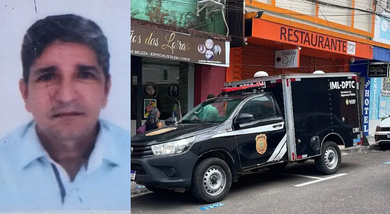 Professor de 60 anos morre dentro de quarto de hotel no Centro de Manaus