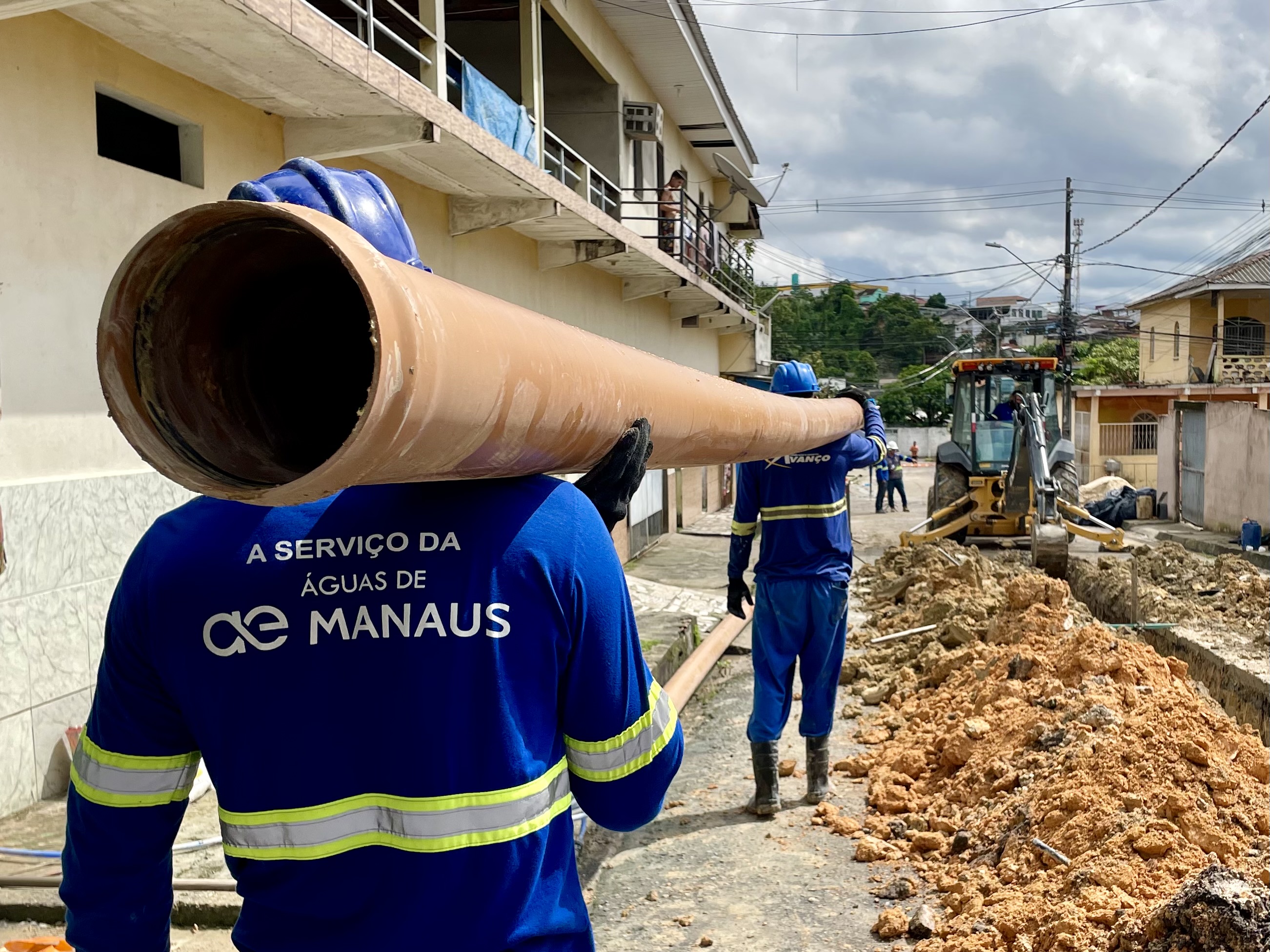 Sistema de esgotamento sanitário chega na Comunidade Vale do Sinai