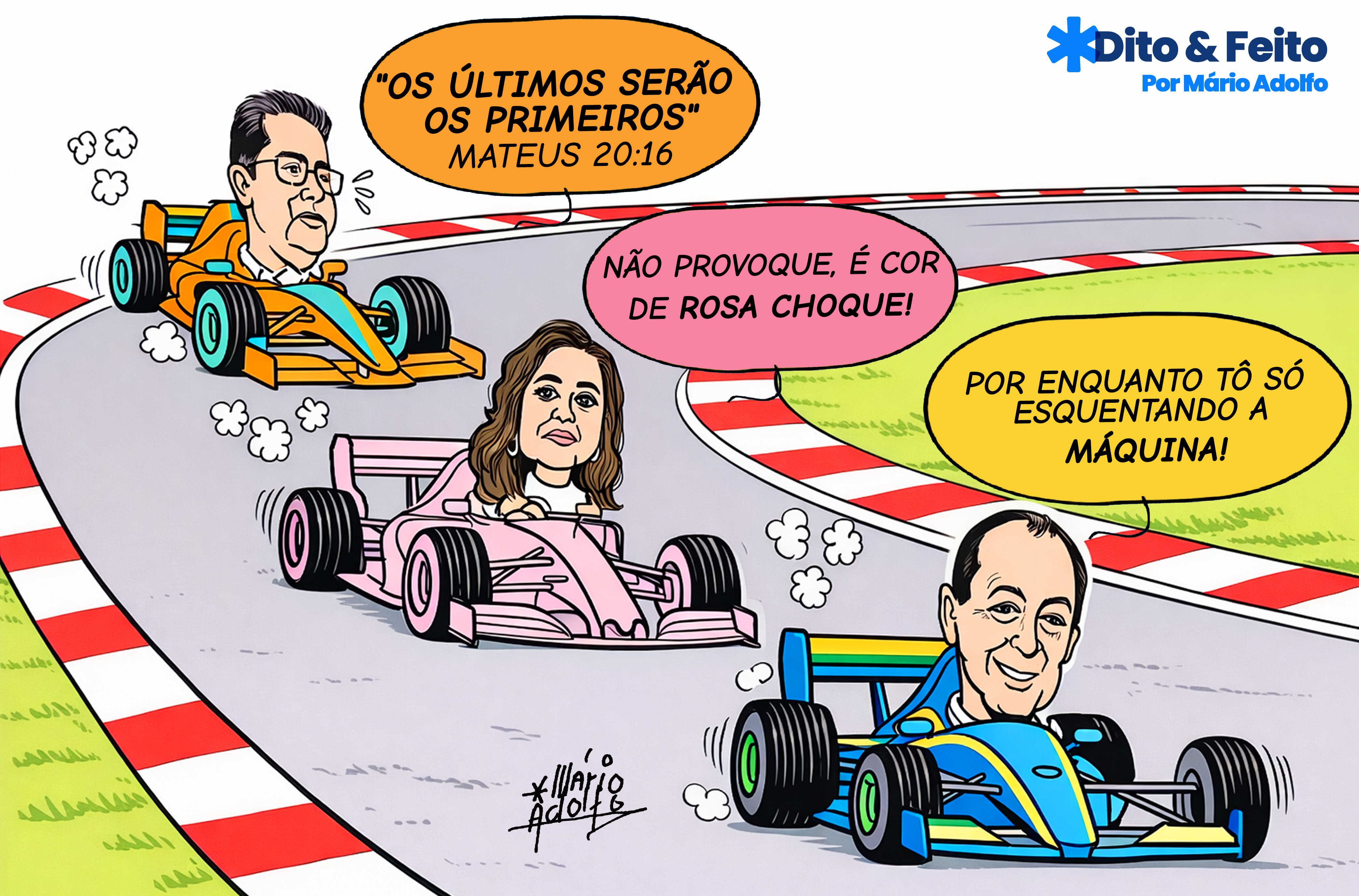 Dito & Feito: OMAR AZIZ DEVE LARGAR NA POLE