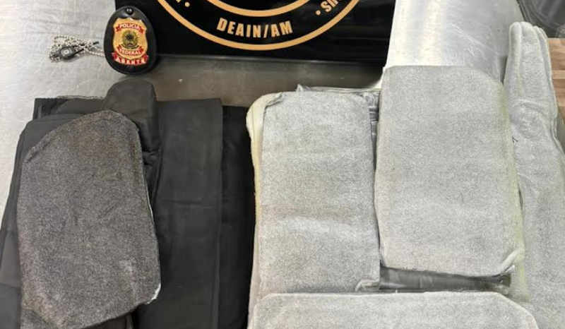 Colombiano é preso no Aeroporto de Manaus ao tentar embarcar com cocaína