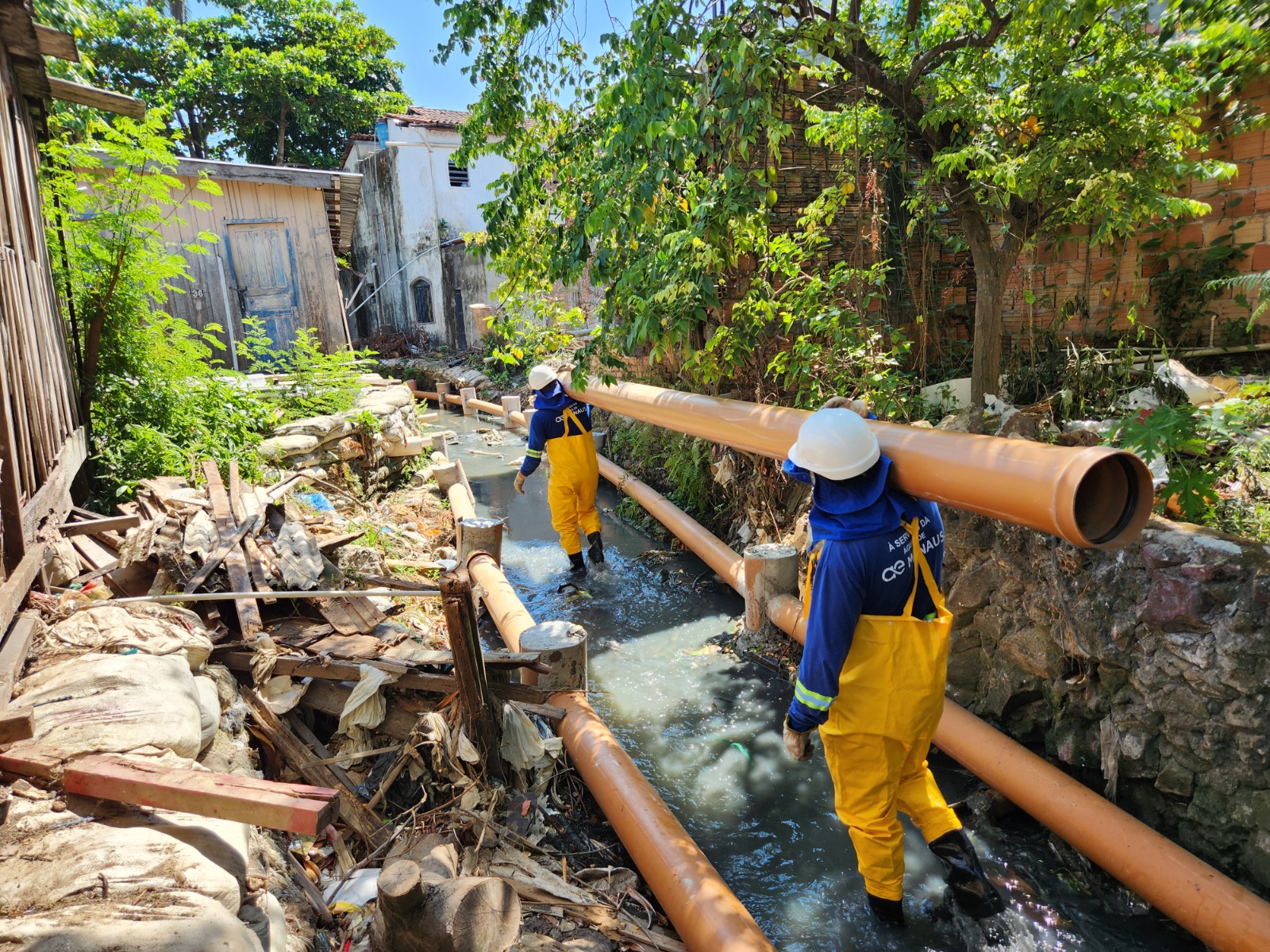 Programa 'Trata Bem Manaus' busca garantir universalização do serviço de esgoto