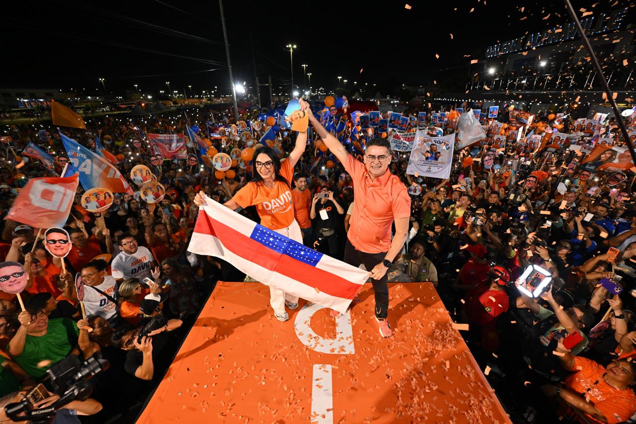 David Almeida abre campanha rumo ao Governo do AM à meia-noite de domingo