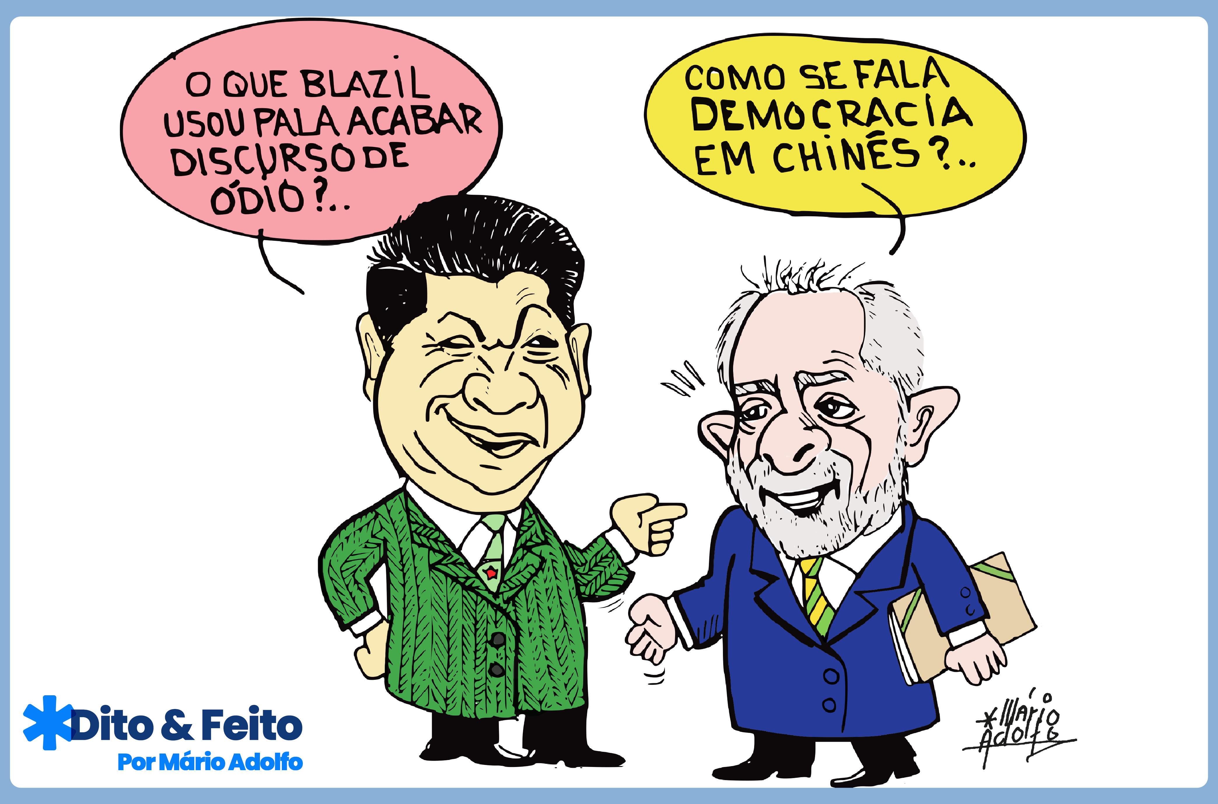 Dito & Feito - O tempo da raiva já passou