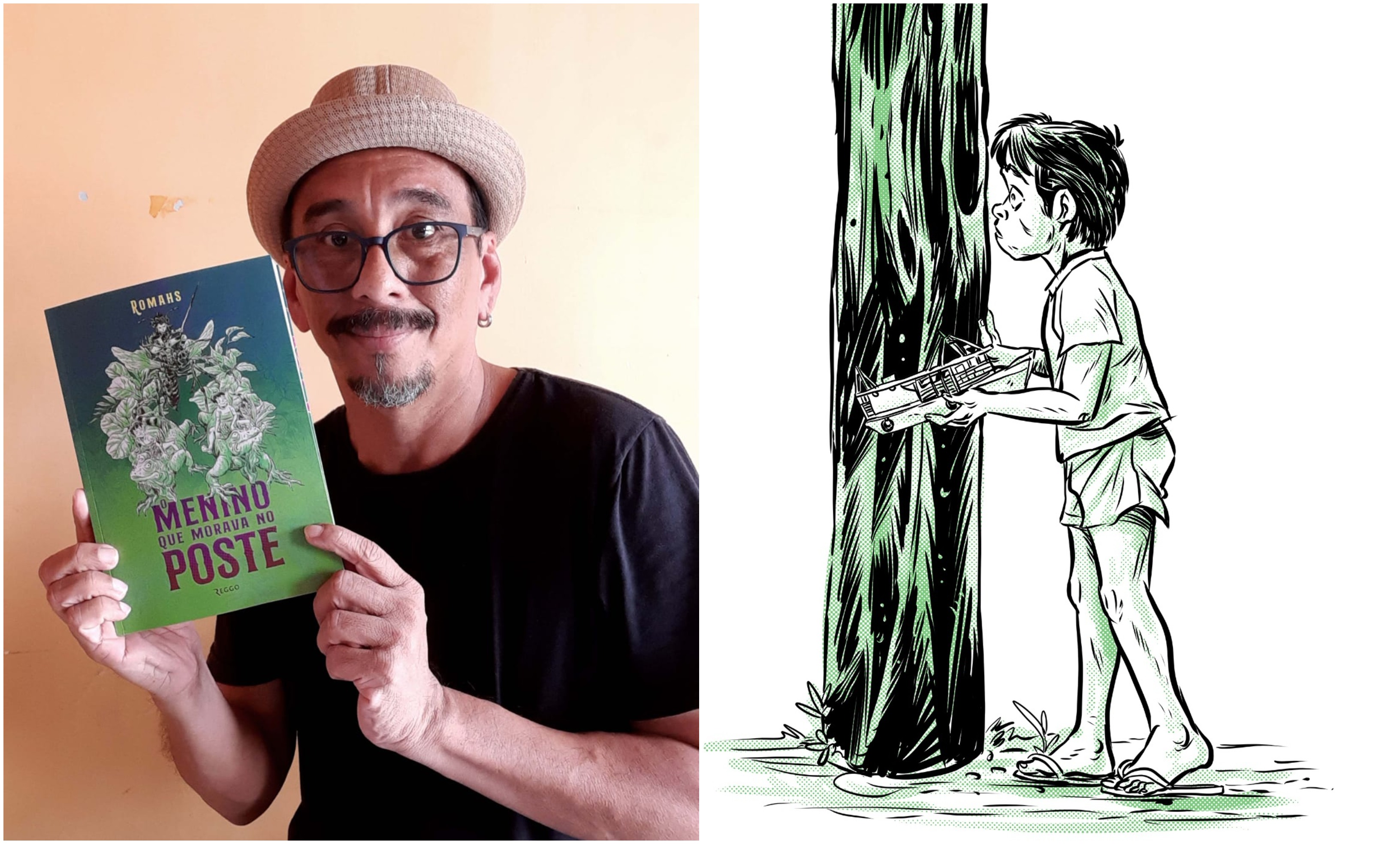 ‘O menino que morava no poste’ e a exposição ‘Os Gitinhos’ são as atrações do Parque do Mindú, no sábado dia 8