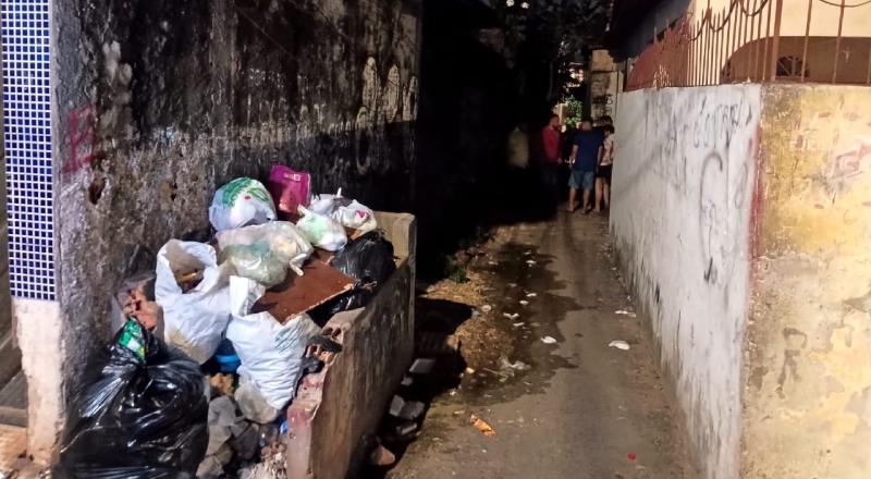 "Pato" é executado com sete tiros em beco no bairro Coroado