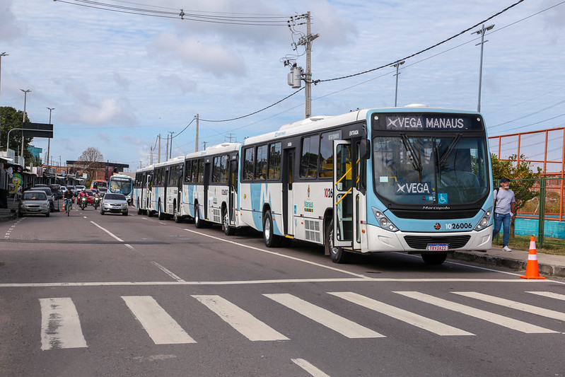 Tarifa do vale-transporte em Manaus será de R$ 5 a partir de domingo (1º)