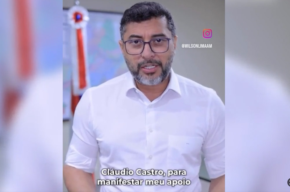 Wilson Lima manifesta apoio a operação policial no Rio de Janeiro